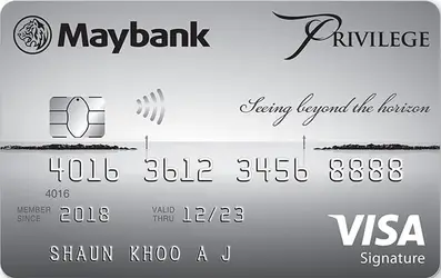 Maybank Horizon Visa Signature Card